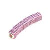 A pink diamond bracelet is shown.