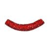 A red bead is shown on the side of a piece of paper.