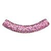 A pink and purple sequin headband is shown.