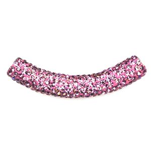 A pink and purple sequin headband is shown.