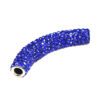 A blue tube of beads is shown.