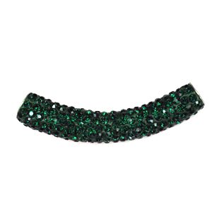 A green curved bead is shown.