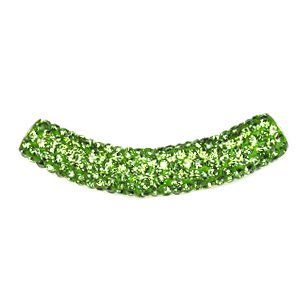 A green curved bead is shown.