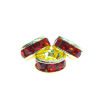 A set of three red and yellow rings.