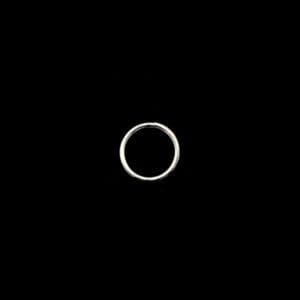 A ring of light is shown in the dark.