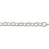 A close up of a chain on a white background