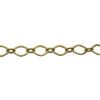 A chain that is connected to the bottom of a necklace.