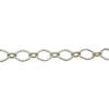 A chain that is connected to the bottom of a necklace.