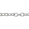 A chain that is connected to the bottom of a necklace.