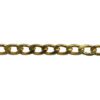 A close up of a chain link necklace