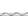 A chain that is connected to the bottom of a necklace.