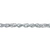 A chain is shown with a silver background.