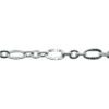 A chain that is connected to the bottom of a necklace.