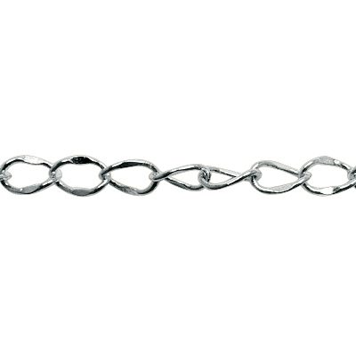 A chain that is connected to the bottom of a necklace.