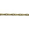 A chain that is connected to the bottom of a rope.