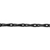 A chain is shown with a black background.