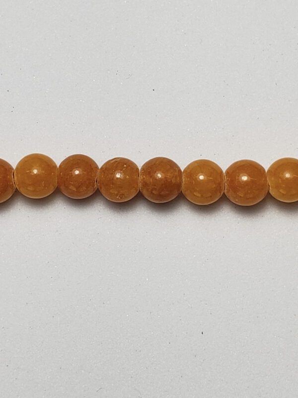 10RDJ10 Dyed Jade Orange Gold