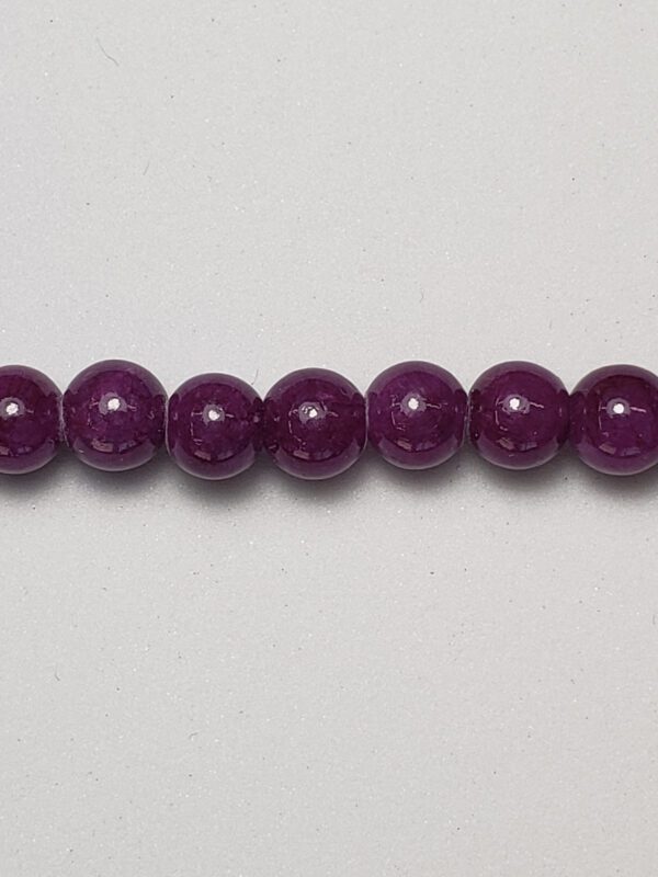 10RDJ13 Dyed Jade Dark Purple