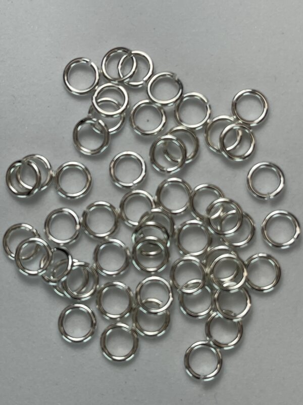 8JR-S 8mm Open Jump Ring Silver